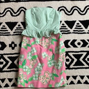 Lilly Pulitzer Strapless Dress